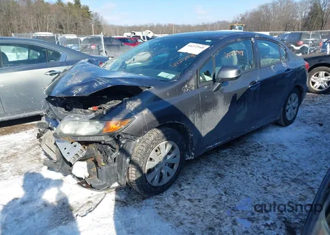 2012 Honda Civic Lx из США, поврежденный, VIN 2HGFB2F50CH559536